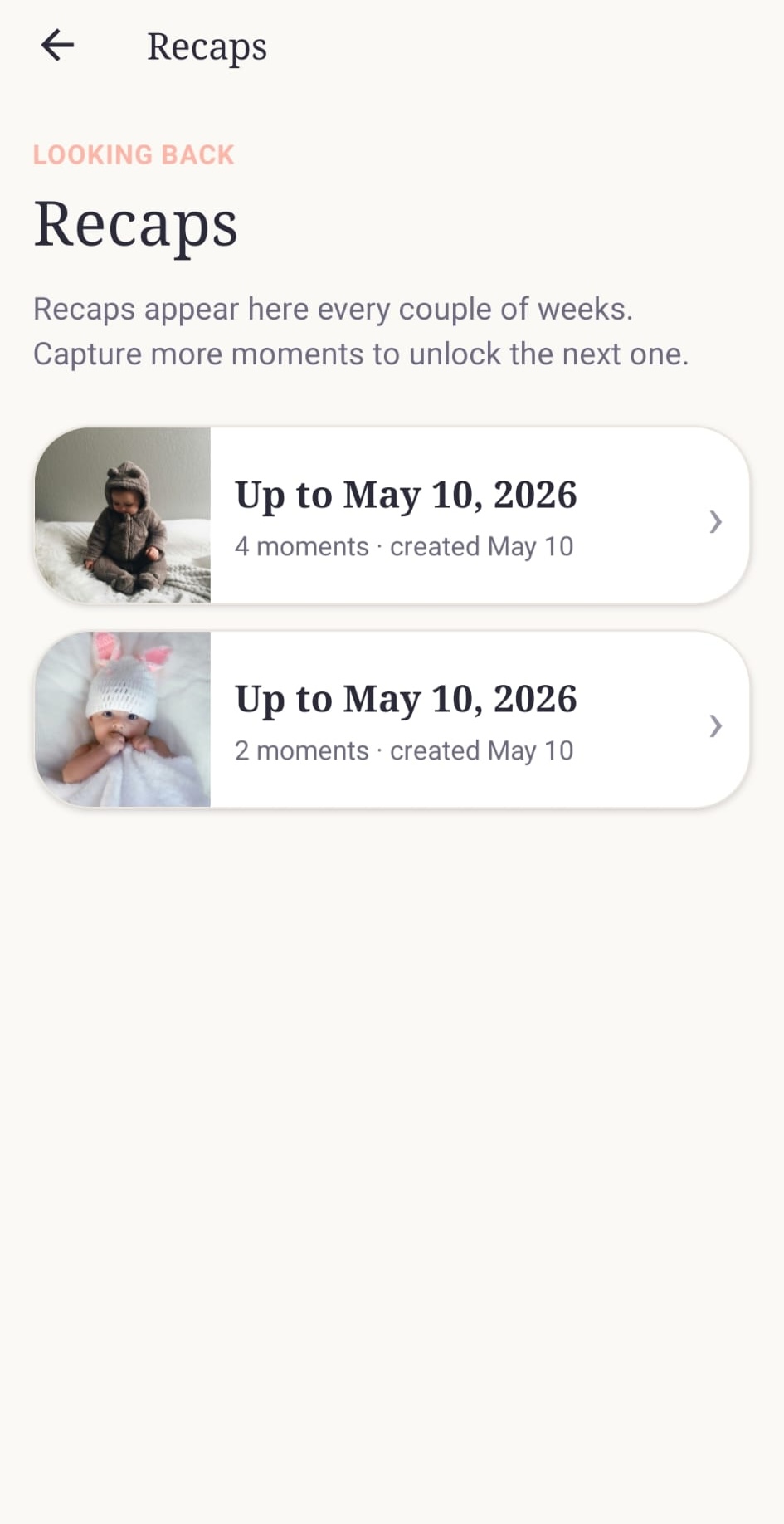 Recap player